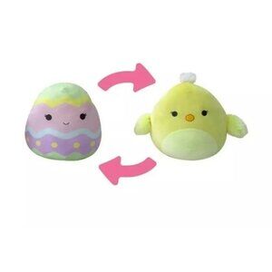 Squishmallows Flip a Mallows Edie & Aimee Reversible 12” Plush Easter Chick Egg